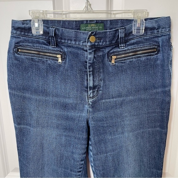 Ralph Lauren Denim - Ralph Lauren Zipper Pocket Straight Leg Jeans 12